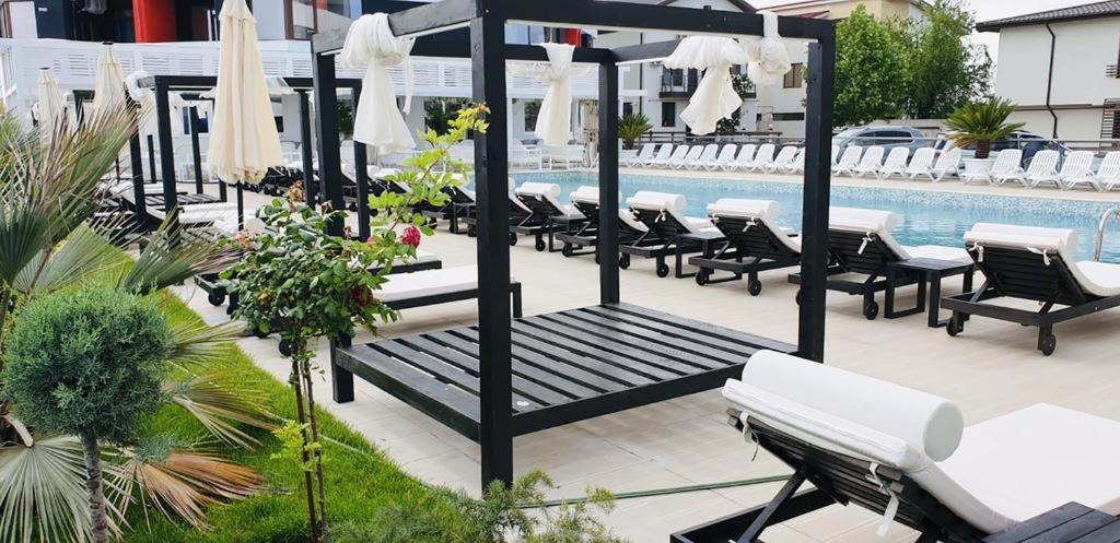 Ferienwohnung Apartament Unique Relax Năvodari Exterior foto